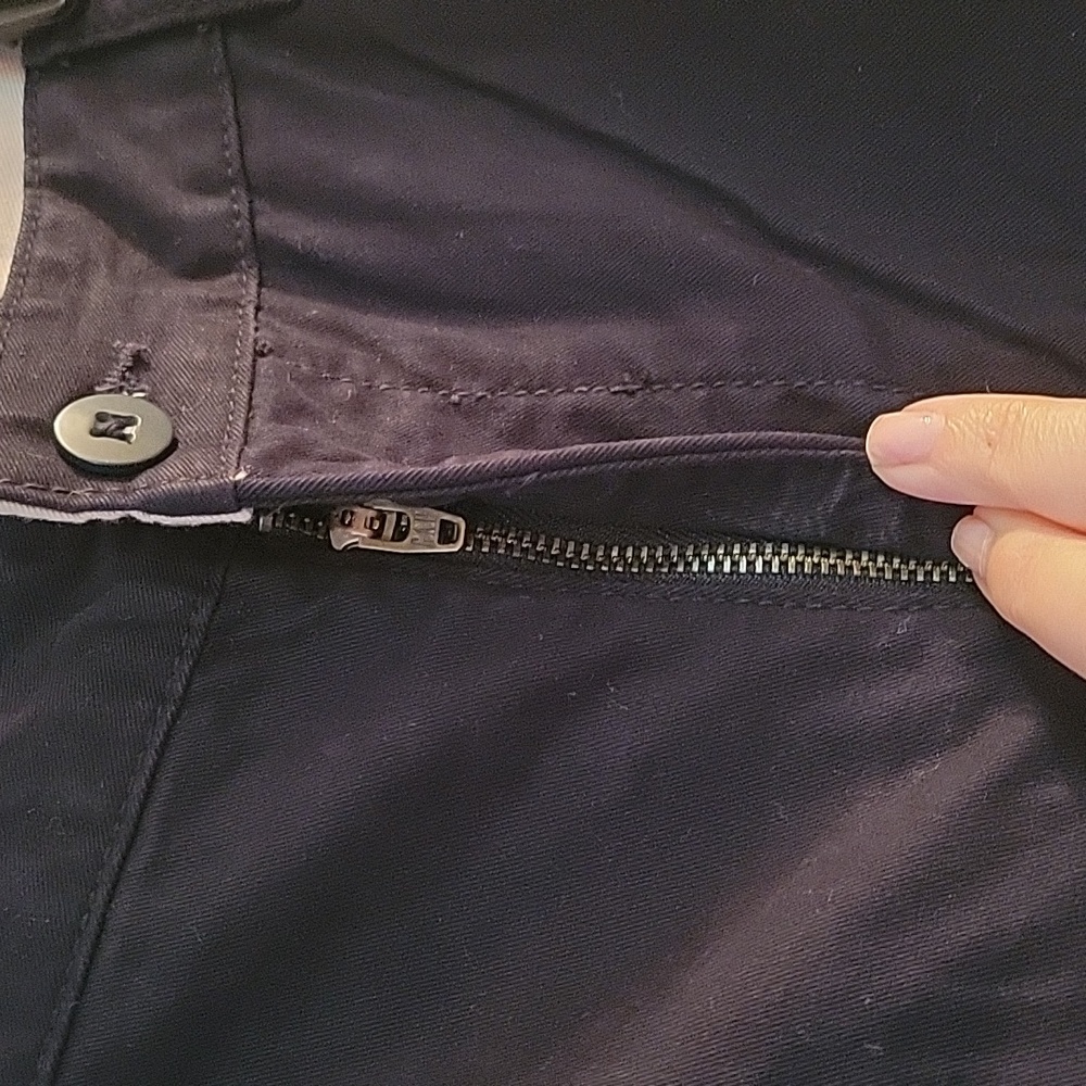 Gap boys black pants 14 husky - Picture 3 of 6
